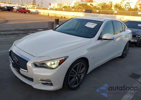 2014 Infiniti Q50 Premium from USA, damaged, VIN JN1BV7AP5EM690619